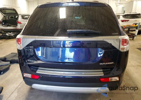 2015 Mitsubishi Outlander Se from USA, damaged, VIN JA4AZ3A30FZ006366